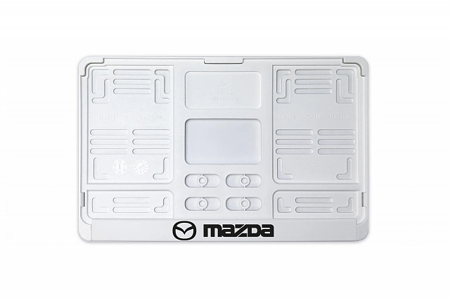 Рамка для номера Квадратная 290 х 170 "Mazda", 1 шт