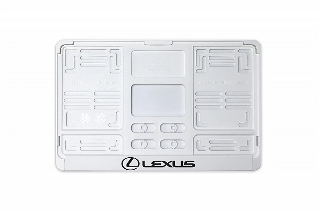 Рамка для номера Квадратная 290 х 170 "Lexus", 1 шт